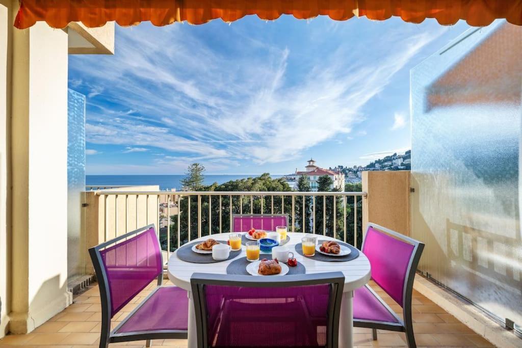 Le Fontana Rosa - Vue Mer - Terrasse - Parking Inclus Menton Extérieur photo
