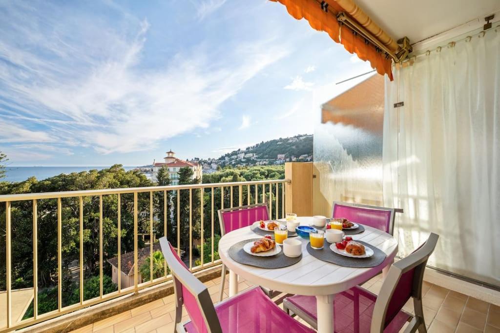 Le Fontana Rosa - Vue Mer - Terrasse - Parking Inclus Menton Extérieur photo